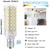 E12 LED Bulb Dimmable 7W Equivalent to 60W Halogen Bulb, Daylight White 6000K T6 C7 E12 Candelabra Bulb 60 Watt for Ceiling Fan, Chandelier Lighting, AC120V Kx-2000 Bulbrite Replacement, 3 Pack