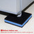 LBG Products Rubber Anti-Vibration Isolator Pads,Heavy Duty Blue EVA Pad for Air Conditioner,Compressors,HVAC,Treadmills etc (6'' X 6'' X 7/8'')