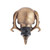 Sakali Specail Skull with Beard Car Gear Stick Shift Shifter Knob Universal fit for Most Manual Transmission or Automatic Transmission Without Lock Button(Copper)