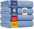 4 Pack Waterproof Reusable Heavy Absorbency Incontinence Bed Pads 34"x36"