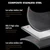 SHI BA ZI ZUO 8-inch Professional Cleaver - Stainless Steel Meat & Vegetable Knife with Non-stick Finish and Anti-slip Wooden Handle