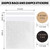 NPLUX Small Halloween Candy Bags, 200 Pack 4x4 in for Bake Sales