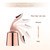 OWO Stainless Steel Wine Bottle Stopper, Reusable Wine Saver with Silicone Seal, Decorative Bottle Sealer, Keeps Fresh (Rosegold, 2 Pack)