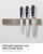 LARHN Magnetic Knife Holder for Wall, 16″ - Powerful Knife Magnetic Strip