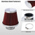Evermotor Air Filter for Motorcycle, Air Cleaner Carburetor 48mm 49mm 50mm