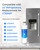 Waterdrop ADQ747935 Refrigerator Water Filter and Air Filter, 3 Combo