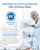 Waterdrop ADQ747935 Refrigerator Water Filter and Air Filter, 3 Combo