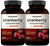 NatureBell 2 Pack Cranberry Concentrate with Acerola, 240 Vegetarian Capsules | Organic Cranberry Fruit Extract with Organic Acerola Cherry – Non-GMO, cGMP Manufactured