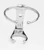 Marine Grade Stainless Single Ring Beverage Cup Drink Holder - Vertical Mount