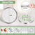 hykolity 12 Inch Selectable CCT LED Round Flat Panel Light,24W,2400LM