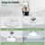 hykolity 12 Inch Selectable CCT LED Round Flat Panel Light,24W,2400LM