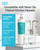 AQUA CREST 9601 Water Filter Replacement for Moen 9601, 2 Pack