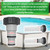 Pool Hose Adapter with Collar Replacement for Intex Above Ground Pools Pump