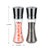 VEVOK CHEF Salt and Pepper Grinder Set Stainless Steel Black Salt and Pepper Mill with Adjustable Coarseness Salt Shaker Set Spice Grinder Black Pepper Grinder Refillable Home Kitchen
