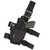 Nehostertfy Drop Leg Holster, Left Handed Adjustable Tactical Thigh Pistol Gun Holster Leg Harness