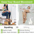 StrongTek Enhanced Squatting Toilet Stool, Wooden Potty Stool for Bathroom
