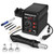 NEWACALOX Hot Air Rework Station 500°C Soldering Station with Hot Air Gun, Airflow Adjustable, Desoldering Station for BGA IC, SOIC CHIP, QFP, PLCC, etc.
