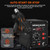 NEWACALOX Hot Air Rework Station 500°C Soldering Station with Hot Air Gun, Airflow Adjustable, Desoldering Station for BGA IC, SOIC CHIP, QFP, PLCC, etc.
