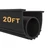 DGSL Garage Door Bottom Seal, 5/16 T-End Rubber Weather Stripping, 20 FT