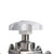 Valve, TBVECHI Sanitary Stainless Steel 316L Tri-Clamp OD 64mm Diaphragm Valve Silicone Seal (1 inch)