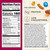 Snak Club Sweet and Salty Trail Mix with Peanuts, Butter Toffee Peanuts, M&M'S Chocolate Candies, Toasted Corn, Honey Sesame Sticks, and Almonds, Kosher Snack, 24 oz Resealable Bag
