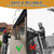 24FT Reach Gutter Cleaning Tools from The Ground, 16FT Long Reach Gutter Cleaner Wand with Hose Attachment, Telescoping Rain Gutter Cleaning Tool for Debris