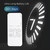 Cheerdots CheerTok Air2, Bluetooth Remote with On-Screen Pointer for Precise Control, Wireless Remote for Andorid/iOS Phones, Tablets (Black)