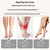 Professional Ankle Strengthener and Foot Arch Trainer, Foot Exerciser Ballet Foot Stretcher Strengthening Equipment, Single Leg Ballet Stretcher Exercise Device, Physical Therapy Balance Slider,Beige