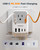 TESSAN Type G Adapter for Travel 2 Pack, PD 20W US to UK Plug Adapter