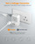TESSAN Type G Adapter for Travel 2 Pack, PD 20W US to UK Plug Adapter