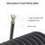 14 Gauge 50 Ft 7 Way Trailer Wire Harness 7 Pin Cable CCA Trailer Wiring