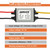JAMHER 2Pack 12V to 6V DC 3A 18W Buck Converter Waterproof
