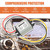JAMHER 2Pack 12V to 6V DC 3A 18W Buck Converter Waterproof