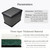 Three-layer Sound Proof Box for Pool Pump, Sound Proof Foam Box for Water Pump, Generator Noise Reduction Cover, Soundproof Cover For Household Appliances