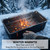 AUXZCN Small BBQ Charcoal Grill Portable Outdoor Fire Pit Grill