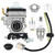 Pro PR46BT Carburetor for Poulan Pro PR46BT PR48BT 46cc 48cc Gas Backpack Blower BP400 BP402 Blower Carb Kit for RedMax EB7001 EB7000 EB4401 EB4400 EB4300 Leaf Blower Parts
