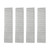 4-Pack 12100206000056 Air Purifier Filter Compatible with Carrier Bryant