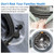 Draduo Front Load Washer Door Prop, Black