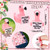 GGSTDDUP 32pcs Positive Mini Flamingo Figurines, Inspirational Gift
