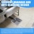 8.5x8.5x3 Inch Stainless Steel Commercial Floor Drain Strainer Bar Buffet