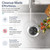 Waste Maid Garbage Disposal, Anti-Jam, Continuous Feed, 1/2 HP Economy