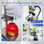 110V Electric Glass Bottle Cutter, DIY Wine Bottle Cutter, Glass Bottle Cutter Kit with 3 Pcs Emery Abrasive Blade for Round/Square/Irregular Glass or Ceramic Bottles