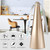 Fly Fans for Tables, 3 Pcs Food Fan to Keep Flies Away (Golden)