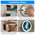 Makeup Mirror Replacement LED Bulbs, 0.7W 120V Type T Light Bulb, 2 Pack