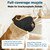 BARKLESS French Bulldog Calming Muzzle, Short Snout Shading Eye Mask