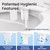 LUXE Bidet NEO 185 PLUS - Patented Bidet Attachment for Toilet, Chrome