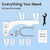 LUXE Bidet NEO 185 PLUS - Patented Bidet Attachment for Toilet, Chrome
