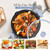 Bobikuke 14 Inch Large Deep Frying Pan Skillet with Lid, Saute Pan Nonstick