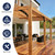 CYGIVC 8-Pack 45 Degree Curved Pergola Beam Corner Support Brackets