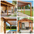 CYGIVC 8-Pack 45 Degree Curved Pergola Beam Corner Support Brackets